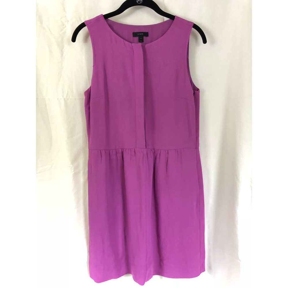 J. Crew Purple Shift Dress
